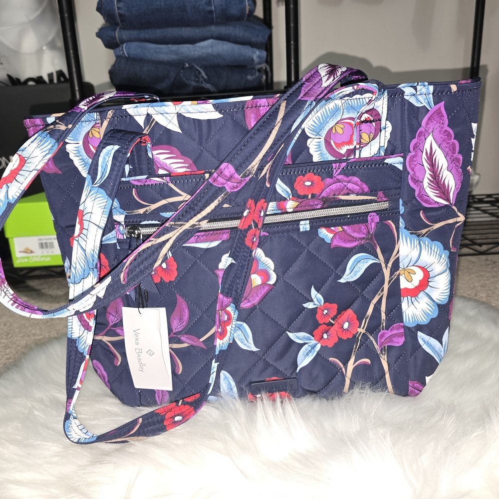 Vera Bradley Floral Quilted Women's Bag - Multicolor